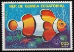 Stamps : Africa : Equatorial_Guinea :  Peces - Pez payaso