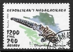 Sellos de Africa - Madagascar -  Peces - Stegostoma tigrinum