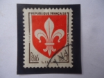Stamps France -  Lilli - Escudo de Armas - Ciudad de Lilli-Francia.