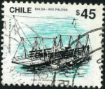 Stamps Chile -  Rio Palena