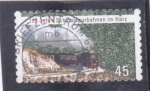 Stamps Germany -  125 años en los ferrocarriles de vía estrecha de Harz