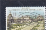 Stamps Germany -  Matthaus Daniel Poppelmann