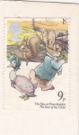 Stamps United Kingdom -  CUENTO DE PETER RABBIT, LOS AÑOS DE LA INFANCIA