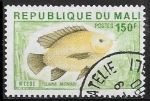 Sellos de Africa - Mali -  peces - Blue Tilapia 