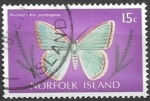 Stamps Australia -  Mariposas (Norfolk)