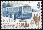 Stamps Spain -  Autobus