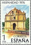 Stamps Spain -  ESPAÑA 1976 2371 Sello Nuevo Serie Hispanidad. Costa Rica Iglesia de Nicoya