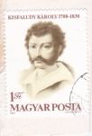 Stamps Hungary -  150 Aniversario de la Muerte de Károly Kisfaludy (1788-1830)