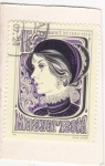 Stamps Hungary -   Margaret Kaffka, escritora