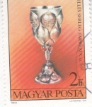 Stamps Hungary -  Cáliz, Varsovia