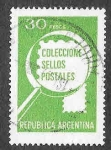 Sellos de America - Argentina -  1235 - Colección de Sellos Postales