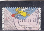 Stamps Germany -  sobre con dibujo infantil-Los mejores deseos 