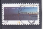 Stamps Germany -  50 Aniversario del Puente Fehmarn