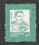 Stamps Uruguay -  1192 - Manuel Ceferino Oribe