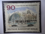 Sellos de Europa - Alemania -  Planetarium und Sternwarte  -Planetario y el Observatorio Wilhelm Foerster-Berlín.