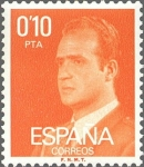 Stamps : Europe : Spain :  ESPAÑA 1977 2386 Sello Nuevo Serie Basicas Rey Don Juan Carlos I 0,10p