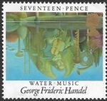 Stamps United Kingdom -  pintura