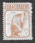 Sellos de America - Cuba -  2459 - Hutia