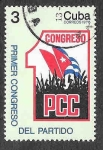Stamps Cuba -  2024 - I Congreso del Partido Comunista Cubano