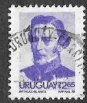Stamps Uruguay -  961 - José Gervasio Artigas 