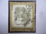 Stamps Austria -  Myrafalle - Cascada - Serie: Hermosa Austria.