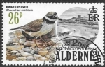 Stamps United Kingdom -  Aves de Alderney