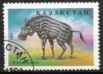 Sellos de Asia - Kazajistn -  Animales prehistóricos - Entelodon