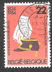 Stamps : Europe : Belgium :  1173 - 150 Aniversario de la Real Escuela Militar