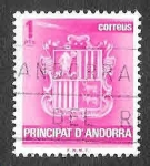 Sellos de Europa - Andorra -  134 - Escudo Nacional
