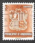 Sellos de Europa - Andorra -  135 - Escudo Nacional