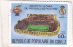 Stamps Republic of the Congo -  COPA MUNDIAL FUTBOL ESPAÑA'82
