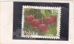 Stamps Poland -  fruta-cereza 