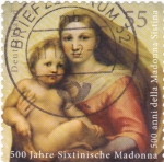 Stamps Germany -  Virgen y el Niño