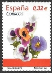 Stamps Spain -  flores