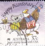 Stamps Australia -  Bicentenario