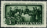 Stamps Europe - Slovakia -  Sociedad Literaria