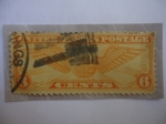 Stamps United States -  Globo Terráqueo - Globo Terráqueo Alado