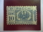 Stamps Italy -  Pacchi Postali - Escudo - Serie: Paquetes Postales (1927-1937) - Primera Parte