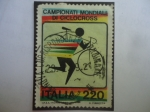 Stamps Italy -  Campionati Mondiali di Ciclocross-1979 -Emblema.