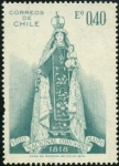 Stamps Chile -  Virgen