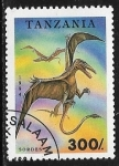 Stamps Tanzania -  Animales prehistóricos - Sordes