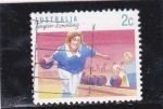 Stamps Australia -   bouling