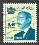 Stamps Morocco -  512 - Hassan II de Marruecos