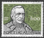 Stamps : Europe : Portugal :  1067 - Centenario del Nacimiento del Mariscal Antonio Oscar de Fragoso Carmona