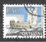 Stamps : Europe : Portugal :  1126 - Torre de Belém