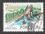 Stamps : Europe : Portugal :  1132 - Jardín Episcopal de Castelo Branco