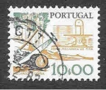 Sellos de Europa - Portugal -  1373 - Herramientas de Trabajo, Antiguas y Nuevas