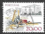 Stamps Portugal -  1374 - Herramientas de Trabajo, Antiguas y Nuevas