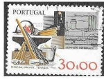 Stamps Portugal -  1375 - Herramientas de Trabajo, Antiguas y Nuevas