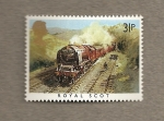 Stamps United Kingdom -  Locomotoras famosas